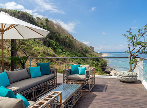 Grand Cliff Nusa Dua - Beautiful view from outdoor living area
